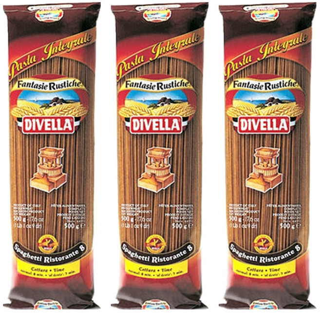 디벨라 통밀스파게티, 500g, 3개