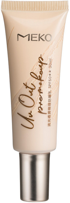 MEKO Uv Out Pre-makeup 流光透潤物理防曬乳 SPF50 EB-055 01晨曦, 1條, 30ml