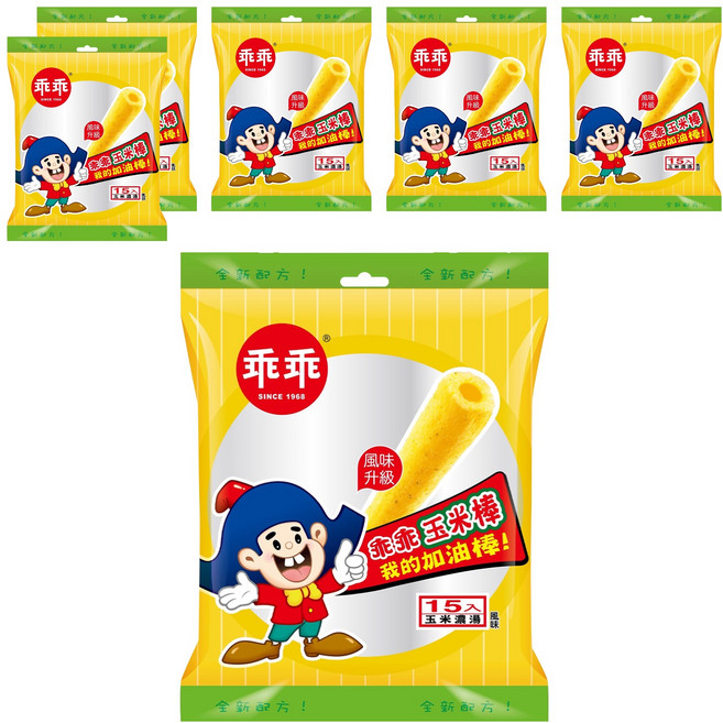 乖乖 玉米棒 玉米濃湯 15入, 105g, 6袋