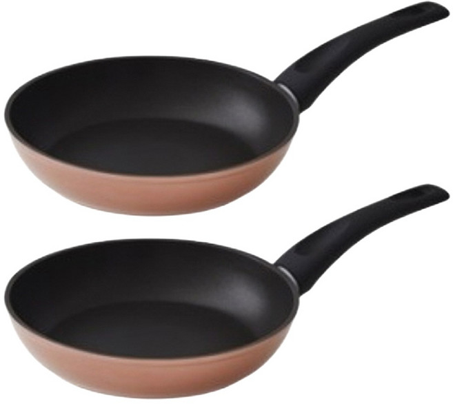 락앤락 인덕션 로즈골드 프라이팬, 20cm, 2개
