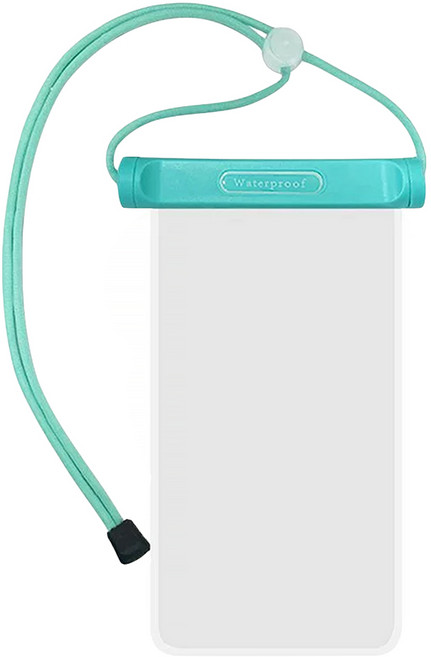 GLiTTER 宇堂 透式防水手機袋 GT-101, 藍色, 1個