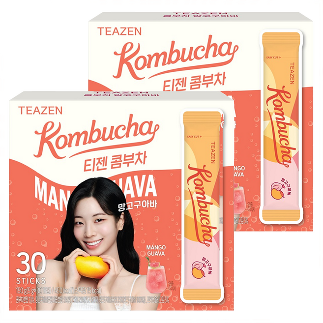 티젠 콤부차 망고구아바, 5g, 30개입, 2개