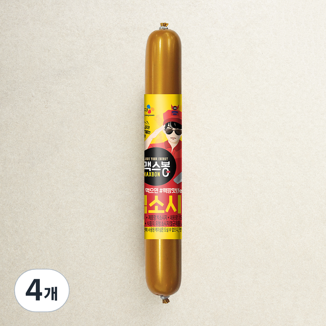 맥스봉 빅소시지, 150g, 4개