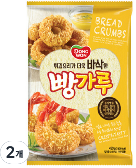 동원 빵가루, 450g, 2개