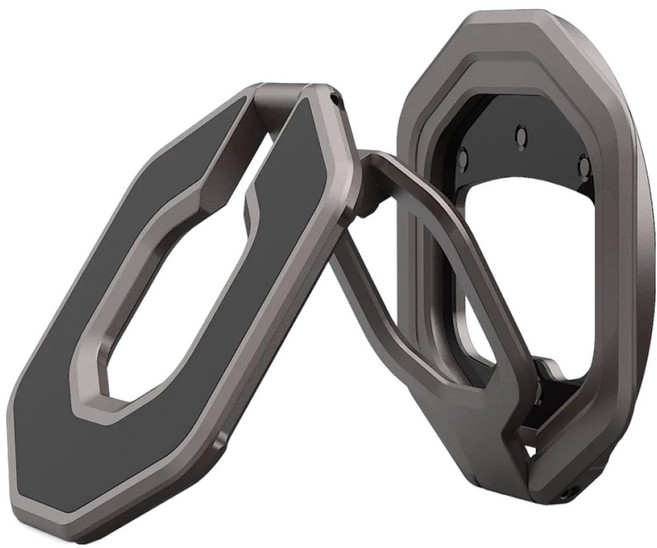 UAG 頂級多角度雙向磁吸支架, 1個, 槍鐵灰