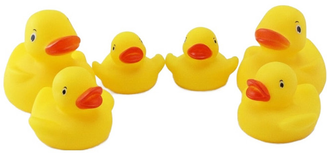 風車圖書 Food超人 嚕拉拉時間 小鴨 Set 6個 FUNNY BATH GAME!, 小鴨 黃色, 6個月以上, 1組