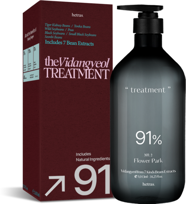 hetras. 植萃香氛護髮 花店香, 1瓶, 1.013L