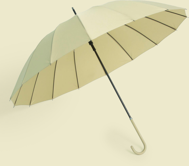 코멧 튼튼한 16K 파스텔 장우산