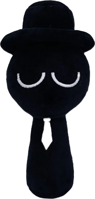 Artjoy Sprunky 娃娃, 絲綢帽子 黑色, 1個, 20cm