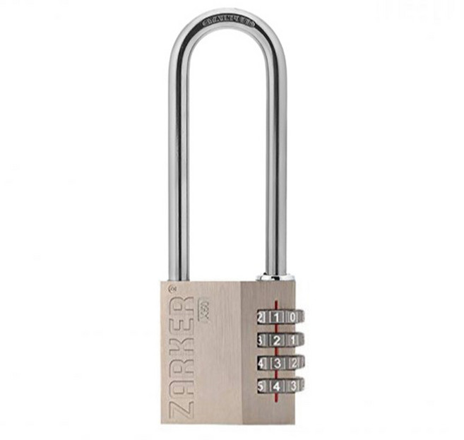 자커 프리미엄 다이얼 롱고리 자물쇠 X50L, 1개