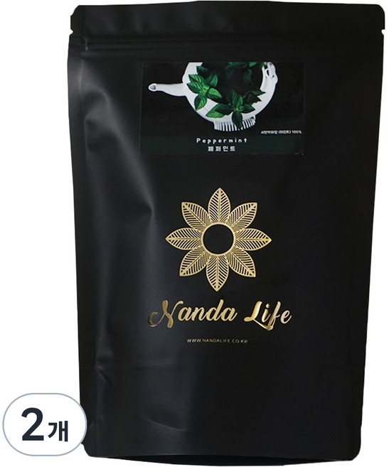 난다라이프 페퍼민트차, 1g, 50개입, 2개