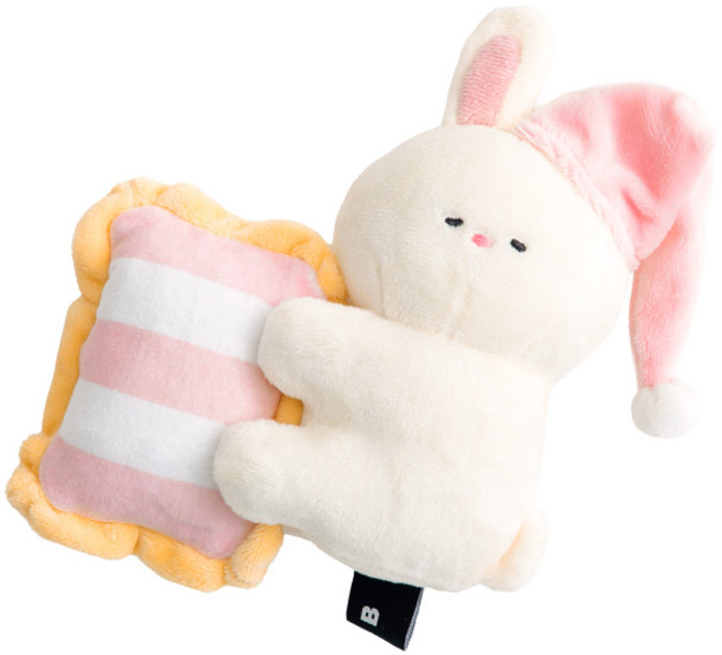바잇미 강아지 마이 슬리피 프렌즈 장난감 토끼, 혼합색상, 1개