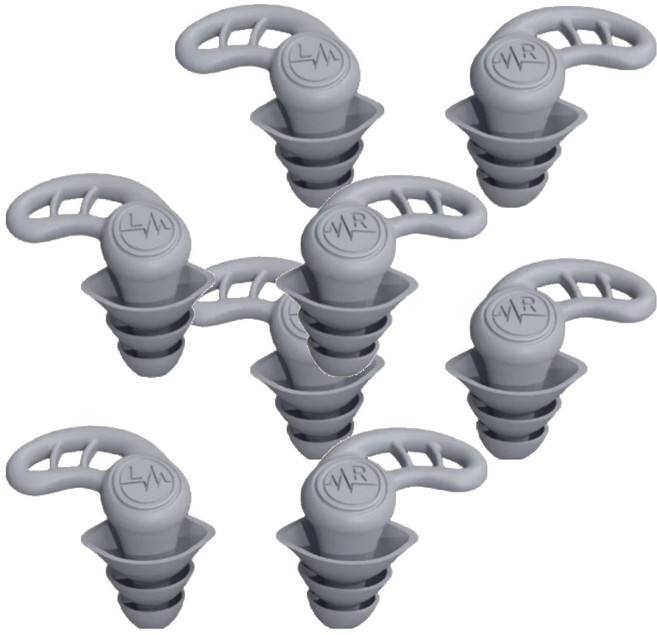 잇리브 소음방지 수면 귀마개 양쪽세트 그레이, 4세트