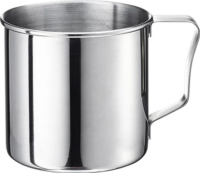 PLUS PERFECT 理想 極緻316不鏽鋼口杯 無蓋 KH-70107-1 7cm, Silver, 1個