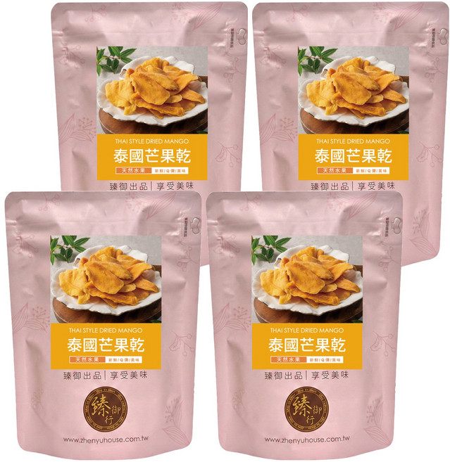 臻御行 泰國芒果乾, 250g, 4個
