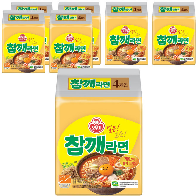 오뚜기 참깨라면 115g, 28개