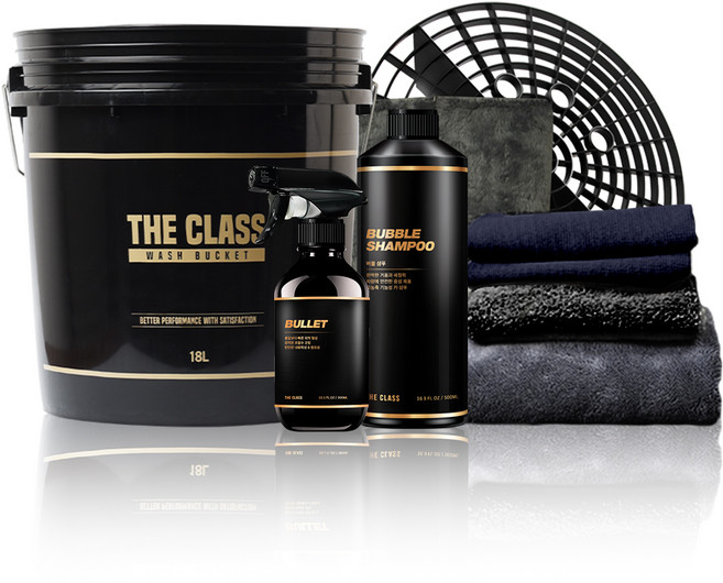 더클래스 초보 8종 세차용품세트, 1세트