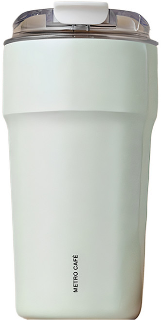 LocknLock 樂扣樂扣 都會咖啡陶瓷保溫杯 LHC4357IVY, 1個, 500ml, 象牙白