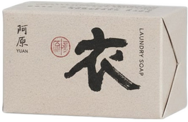 YUAN 阿原 衣皂 含橄欖油和椰子油, 180g, 1個
