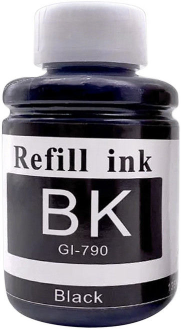 NEXTPAGE 台灣榮工 Canon G系列專用 Dye Ink 可填充染料墨水瓶 適用於 CANON 印表機 135ml, 黑色, 1個
