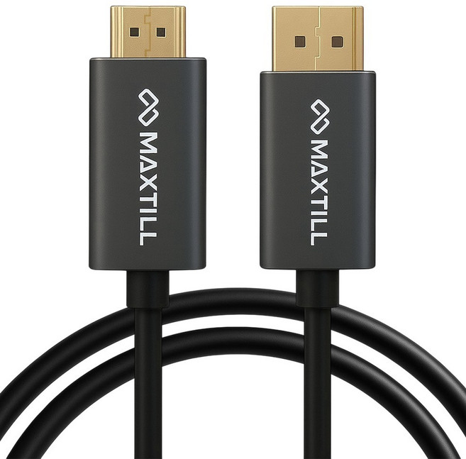 맥스틸 MC DH DP to HDMI 모니터 연결 케이블, 1개, 1m