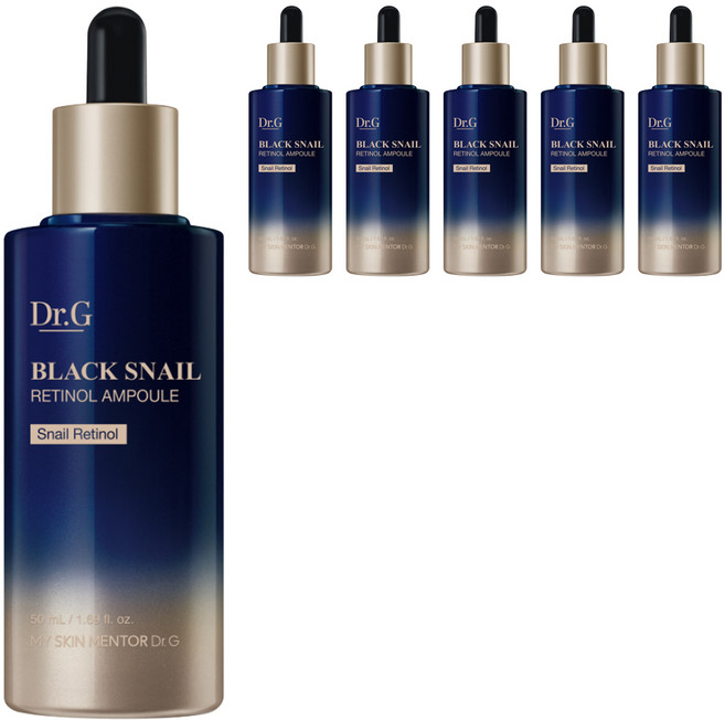 닥터지 블랙 스네일 레티놀 앰플, 50ml, 6개