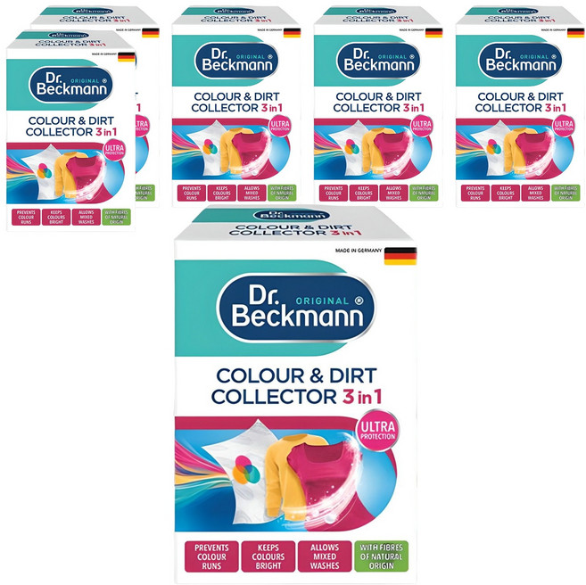 Dr.Beckmann 貝克曼博士 超防染護色魔布, 50片, 6盒