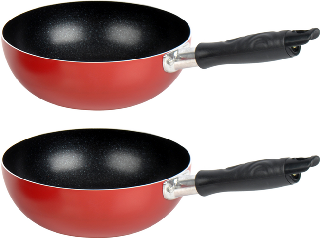 유진 토스코 마블코팅 웍 궁중팬, 30cm, 2개