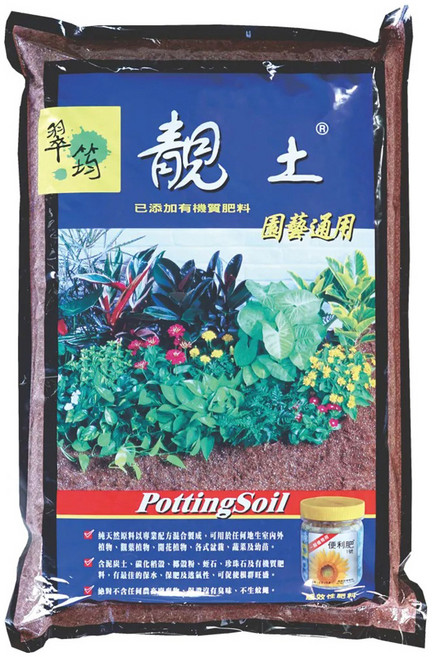 翠筠 靚土 園藝通用, 6L, 1袋