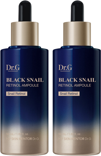 닥터지 블랙 스네일 레티놀 앰플, 50ml, 2개