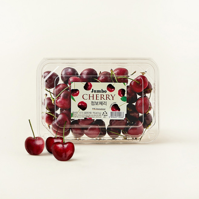 항공직송 점보 체리, 400g, 1팩