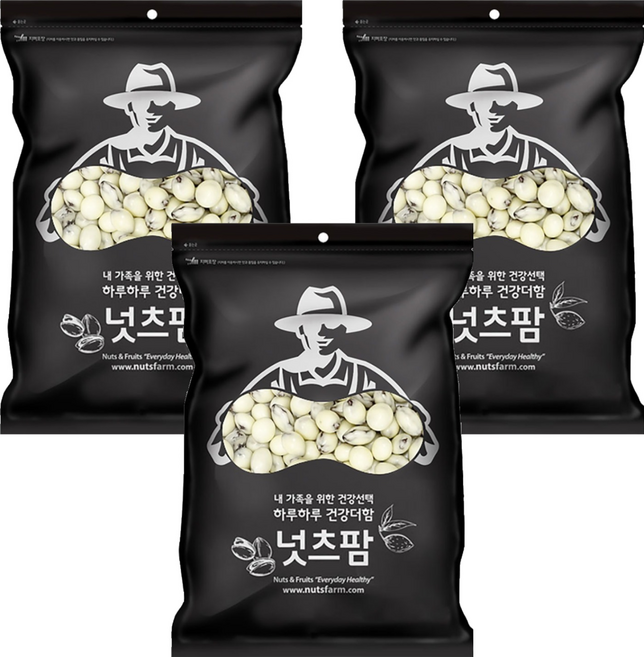 넛츠팜 건포도요거트초코, 150g, 3개