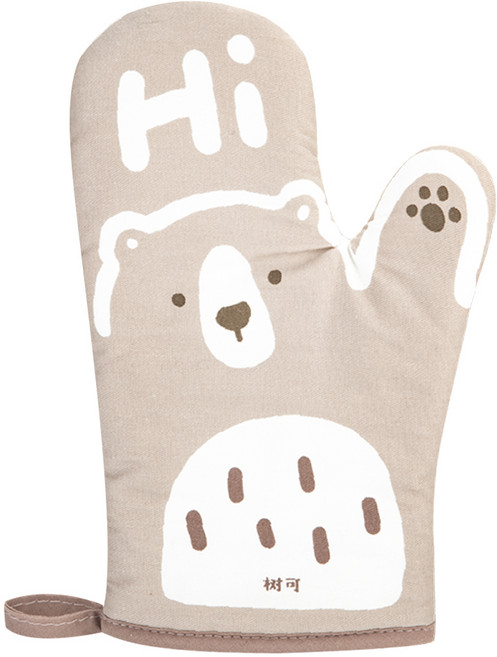 SHUEHO 樹可 熊熊隔熱手套 25.5 x 15cm 71g, 1個