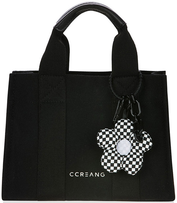 끄레앙 캔버스 텀블러 토트백 + 키링 세트 CN522