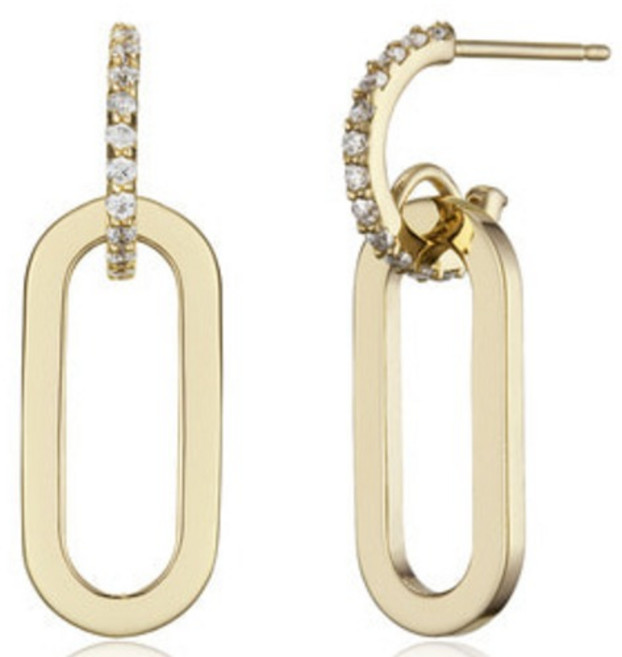 해수엘 여성용 92.5 실버 귀걸이 YUE4370 + 쇼핑백