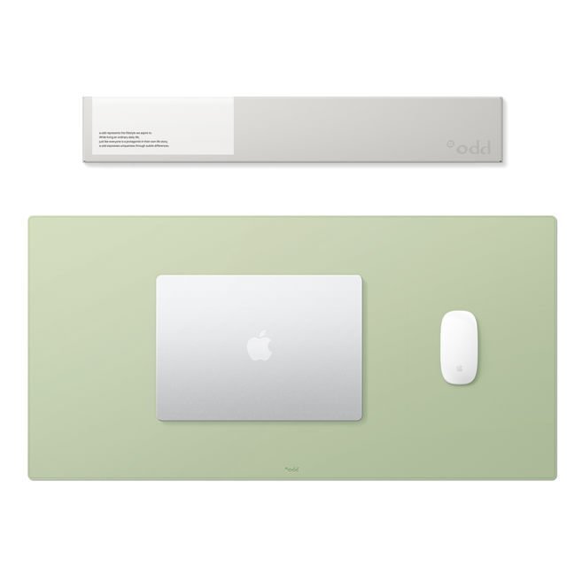 에이오드 가죽 데스크매트, 세이지 그린