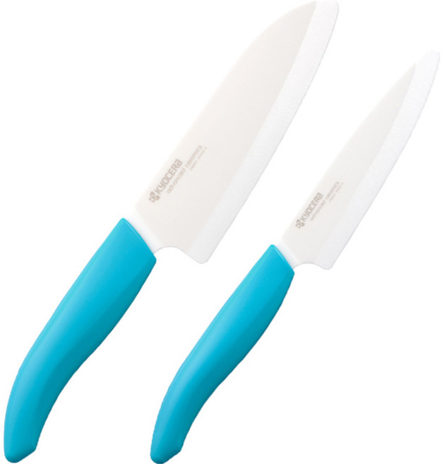 교세라 세라믹 칼 2종 세트, 1세트, 과도 BU FK-110WH +식도 BU FK-140WH