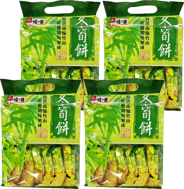 味之集 冬筍餅, 210g, 4袋