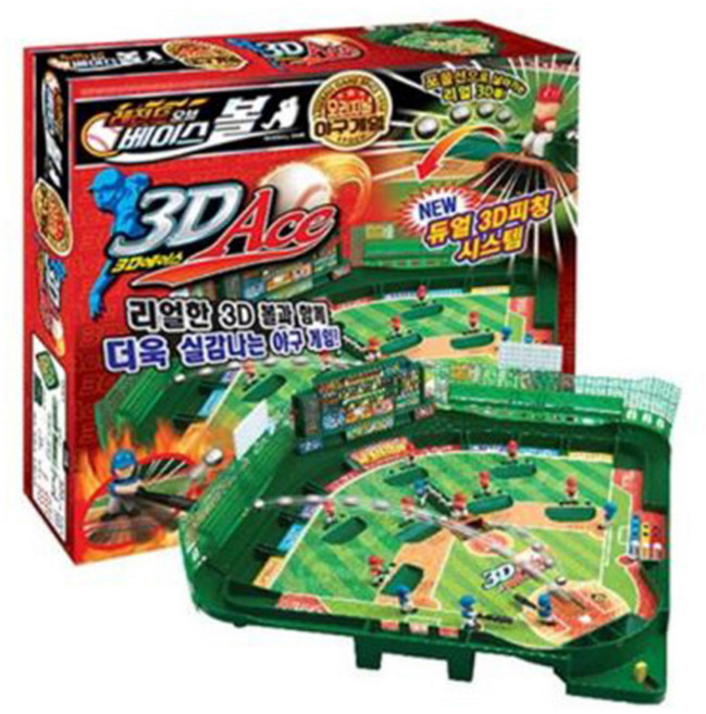 레전드오브베이스볼 토이트론 3D Ace 야구게임, 혼합색상, 1개