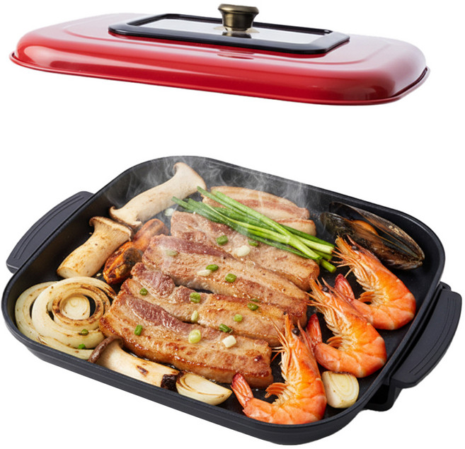 오나쿡 국내생산 다이아몬드코팅 전기 프라이팬 60cm, ONA-60FP