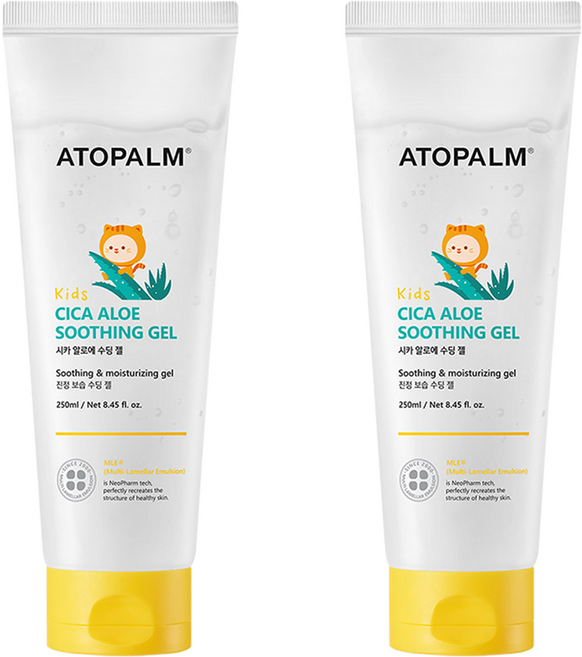 아토팜 시카 알로에 수딩젤, 250ml, 2개