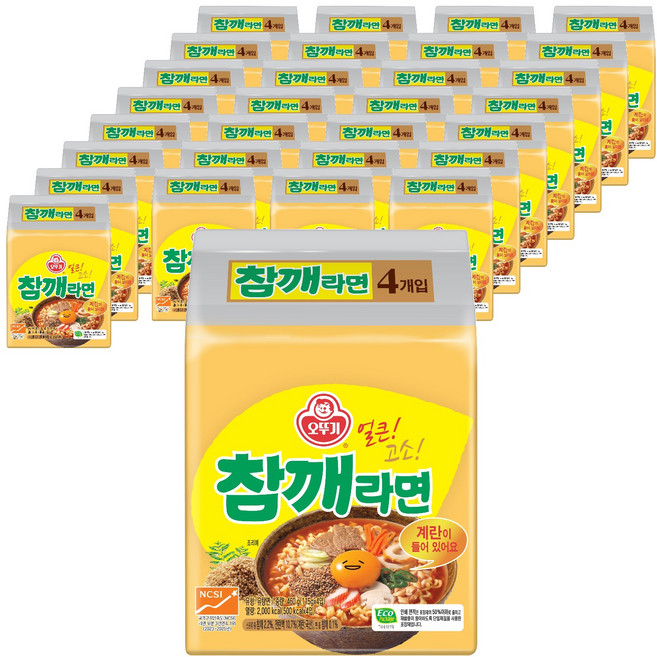 오뚜기 참깨라면 115g, 160개