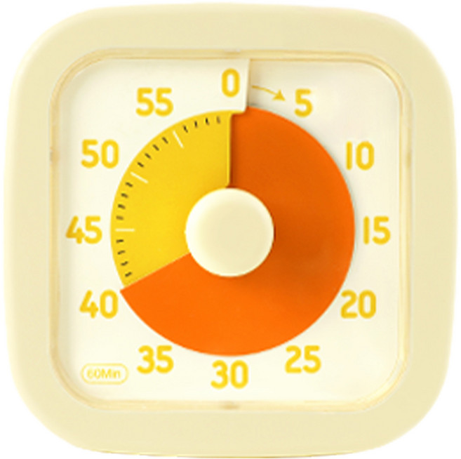 루아즈 아날로그 구글타이머, 1개, 오렌지 버터, 오렌지계열