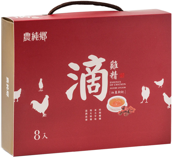 農純鄉 紅棗枸杞滴雞精禮盒