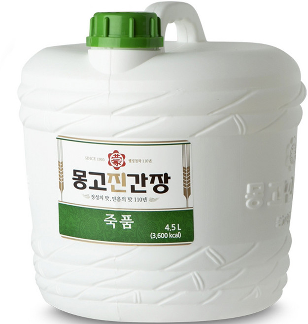 몽고진간장 죽품, 4.5L, 1개