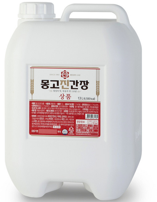 몽고진간장 상품, 13L, 1개