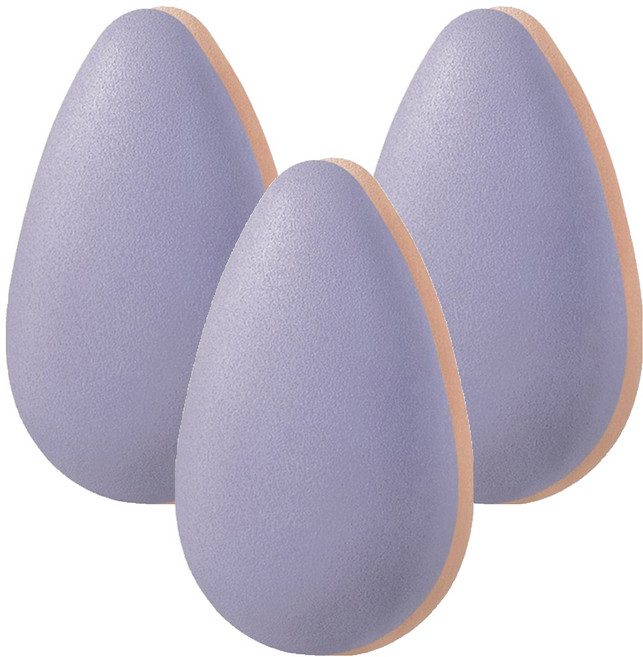 피카소 꼴레지오니 컬러팁 스펀지, 퍼플, 3개