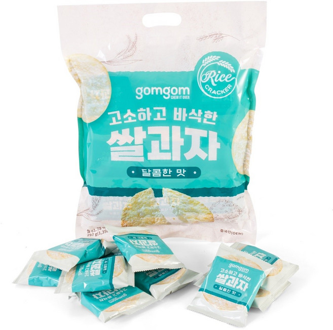 곰곰 쌀과자 달콤한맛, 297g, 1개
