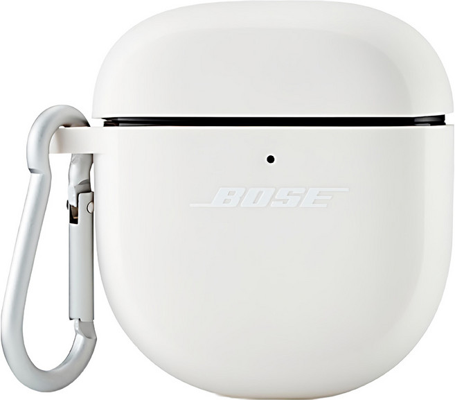 BOSE QuietComfort 消噪耳塞 矽膠無線充電盒保護套 II/Ultra適用, 岩白, 1個