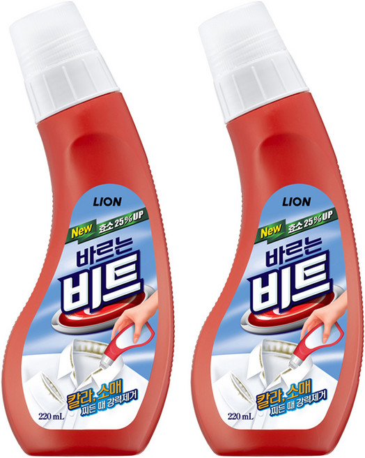 비트 바르는 얼룩제거제, 220ml, 2개